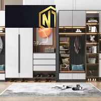 TỦ QUẦN ÁO NGỌC THỊNH THIẾT KẾ HIỆN ĐẠI